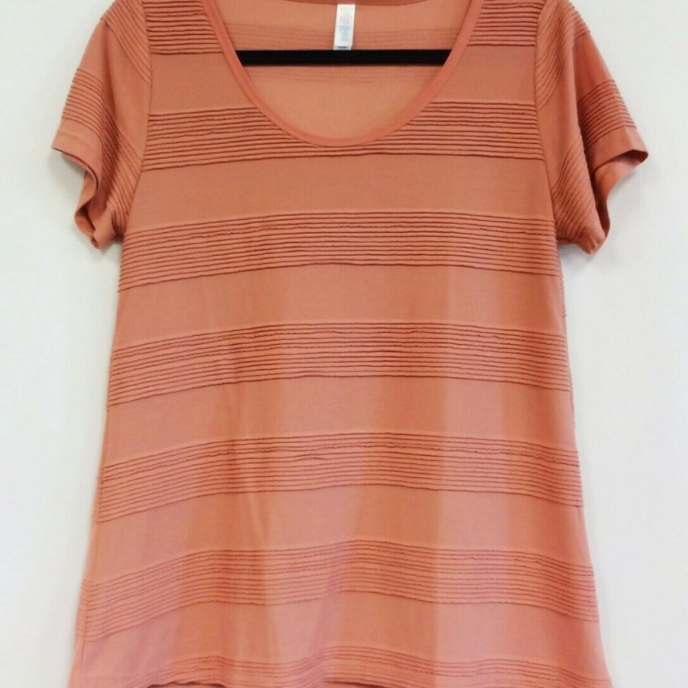 Lularoe Dusty Rose XS Short Sleeve Blouse